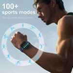 Montre connectée P58 avec écran HD 1.96", IP67, moniteur d'activité physique et sportive, Android et iPhone – Image 6