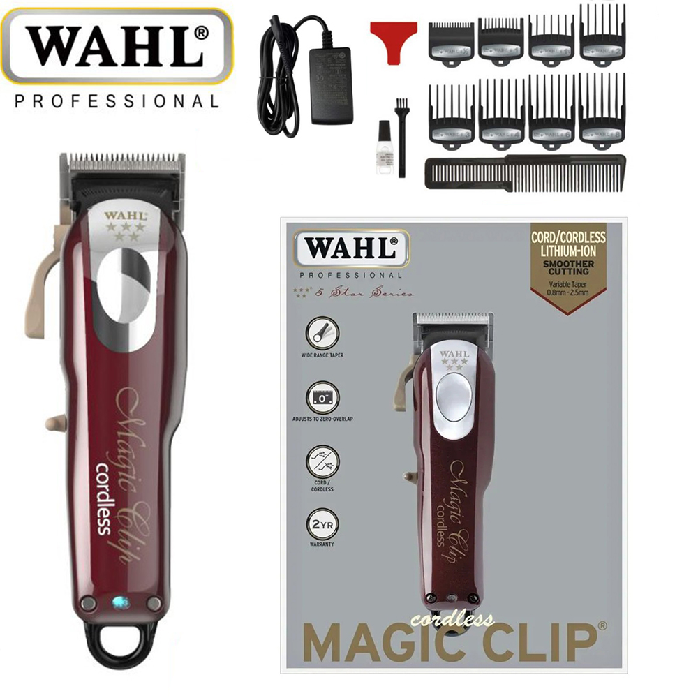 Tondeuse à cheveux professionnelle, Wahl série 5 étoiles, édition en métal