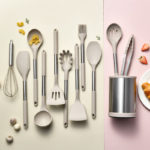 Ensemble d'ustensiles de cuisine en silicone antiadhésif, 12 pièces