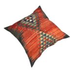 Housse de coussin, Aztèque, imprimé coloré, 45 x 45 cm – Image 3