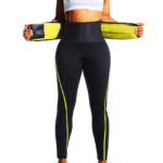 Legging de compression avec ceinture de contrôle du ventre, modelant le corps, amincissant, effet Sauna – Image 2