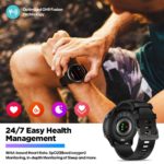 Montre connectée, Zeblaze Stratos 2 Lite, écran IPS de 1.32" Corning Gorilla, GPS, modes sport, boussole, suivi de santé 24h – Image 3