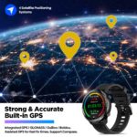 Montre connectée, Zeblaze Stratos 2 Lite, écran IPS de 1.32" Corning Gorilla, GPS, modes sport, boussole, suivi de santé 24h – Image 4