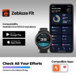 Montre connectée, Zeblaze Stratos 2 Lite, écran IPS de 1.32" Corning Gorilla, GPS, modes sport, boussole, suivi de santé 24h – Image 5