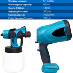 Pistolet de pulvérisation électrique sans fil, 800 ml, avec batterie 18V – Image 5