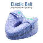 Oreiller pour les genoux et les jambes en mousse à mémoire, ergonomique, pour le sommeil – Image 3