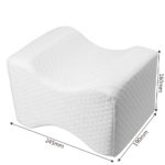 Oreiller pour les genoux et les jambes en mousse à mémoire, alignement de la colonne vertébrale – Image 6