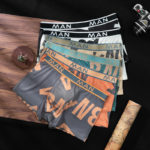 Lot de 4 boxers sans couture pour homme, sous-vêtements respirants et confortables – Image 2
