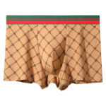 Lot de 4 boxers en pur coton pour homme, antibactérien AAA, élastique et respirant