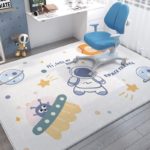 Tapis de sol pour chambre d'enfant, antidérapant et doux, dessin animé – Image 14