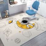 Tapis de sol pour chambre d'enfant, antidérapant et doux, dessin animé – Image 11