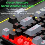 Ensemble clavier et souris mécanique filaire USB, rétroéclairé, Gaming, QWERTY – Image 4