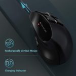 Souris ergonomique verticale sans fil, Bluetooth, rechargeable, main droite – Image 6