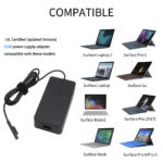 Adaptateur secteur 1706 pour Microsoft Surface Pro 3 à Pro 7, charge rapide 65W – Image 4