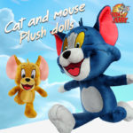 Peluche Tom & Jerry, dessin animé, de 32 à 45 cm