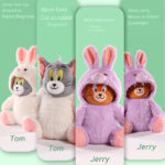 Peluche Tom & Jerry, déguisement lapin, dessin animé, 20 à 30 cm – Image 2