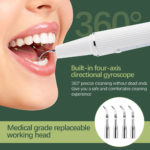 Kit de soins dentaire électrique avec caméra, dissolvant de tartre, nettoyeur de taches – Image 4