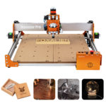 Machine CNC, FoxAlien Masuter Pro, pour sculpture sur bois et aluminium, fraisage de coupe