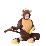 Déguisement de singe mignon pour enfant, combinaison adaptée aux spectacles sur scène – Image 4
