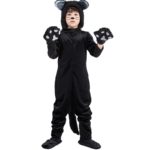 Déguisement de chat noir pour enfant, combinaison adaptée aux spectacles sur scène – Image 3
