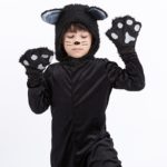 Déguisement de chat noir pour enfant, combinaison adaptée aux spectacles sur scène – Image 4