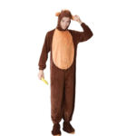 Déguisement de singe mignon pour adulte, combinaison adaptée aux spectacles sur scène – Image 3