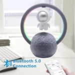 Enceinte Bluetooth avec astronaute en lévitation magnétique, LED, 5W, portable – Image 3