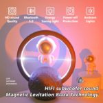 Enceinte Bluetooth avec astronaute en lévitation magnétique, LED, 5W, portable – Image 5