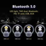 Enceinte Bluetooth avec astronaute en lévitation magnétique, LED, 5W, portable – Image 4