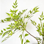 Plante artificielle, grande branche avec feuilles, décoration, 110 cm – Image 3