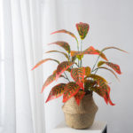 Plante artificielle, croton, arbuste de 26 feuilles, 75 cm – Image 4