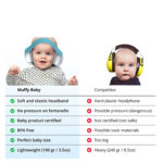 Protection des oreilles pour bébés jusqu'à 36 mois, réduction du bruit, améliore le sommeil – Image 5