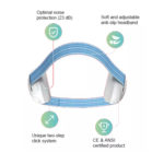 Protection des oreilles pour bébés jusqu'à 36 mois, réduction du bruit, améliore le sommeil – Image 4