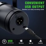 Microphone dynamique USB/XLR pour podcast, diffusion en direct, voix, voix off, Gaming, Plug & Play – Image 3