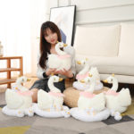 Peluche de Cygne avec poussins, lumière musicale, super doux, de 10 à 40 cm – Image 7