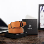 Ceinture en cuir de vachette pour homme, résistante, de 115 à 135 cm – Image 6