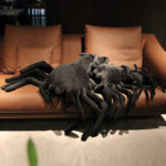 Peluche d'araignée noire, douce et réaliste, de grande taille, de 20 à 80 cm – Image 3