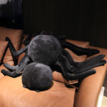 Peluche d'araignée noire, douce et réaliste, de grande taille, de 20 à 80 cm – Image 4