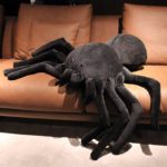 Peluche d'araignée noire, douce et réaliste, de grande taille, de 20 à 80 cm