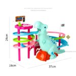 Circuit de dinosaures, Race Paradise, toboggan avec musique – Image 4