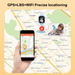 Montre connectée pour enfant, carte SIM 4G, localisation GPS, LBS, WIFI, étanche IP67, appel vidéo, SOS – Image 3