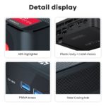 Mini PC AMD Ryzen 5 5500U, BT 5.2, WiFi 6, 16 Go de RAM DDR4, SSD NVMe, Windows 11 – Image 6