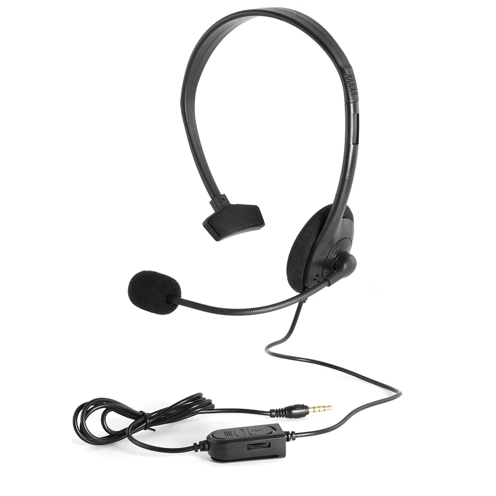 Casque audio filaire avec microphone, anti-bruit, à une oreille, pour centre d’appels