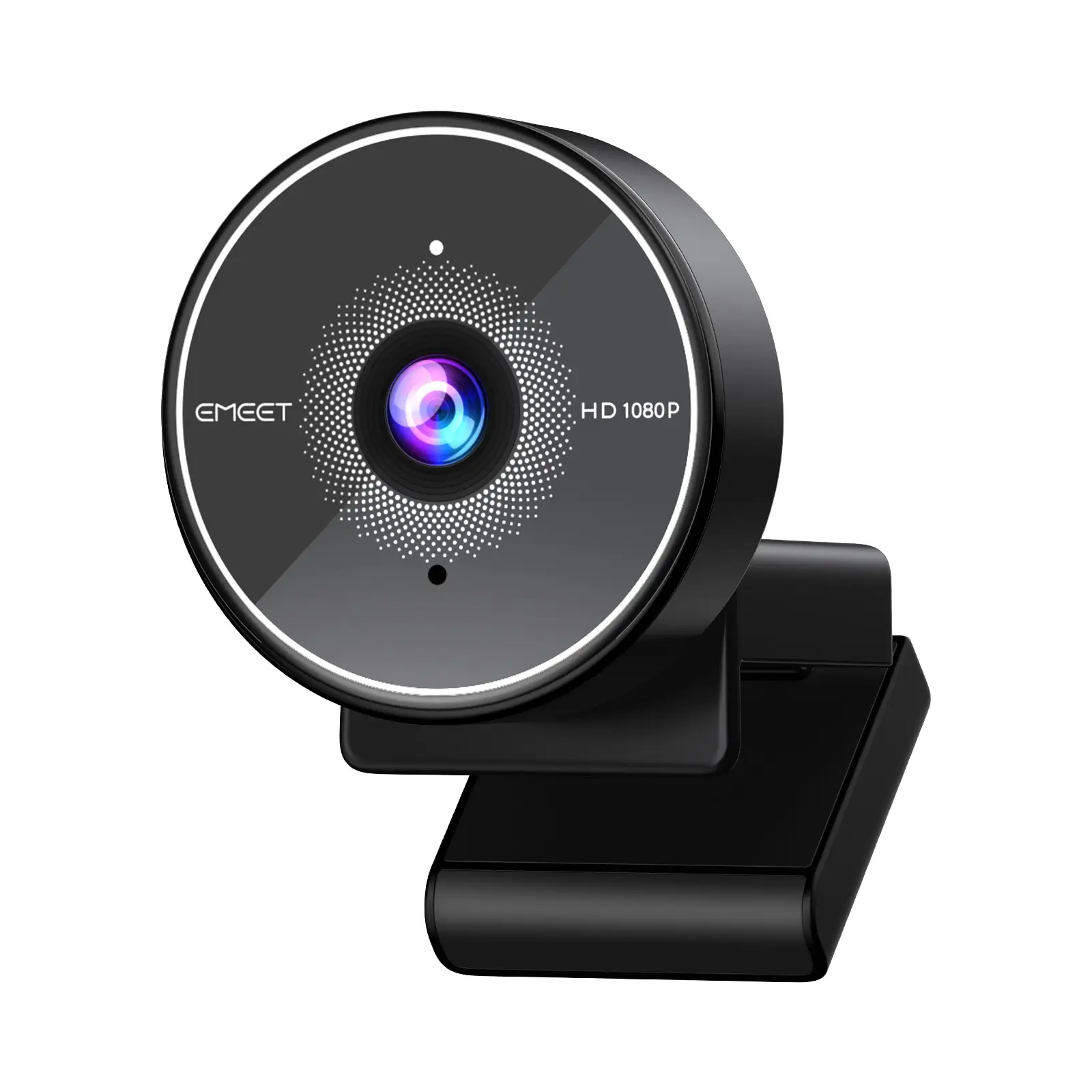 Webcam FHD 1920x1080, avec microphone, réduction du bruit, USB