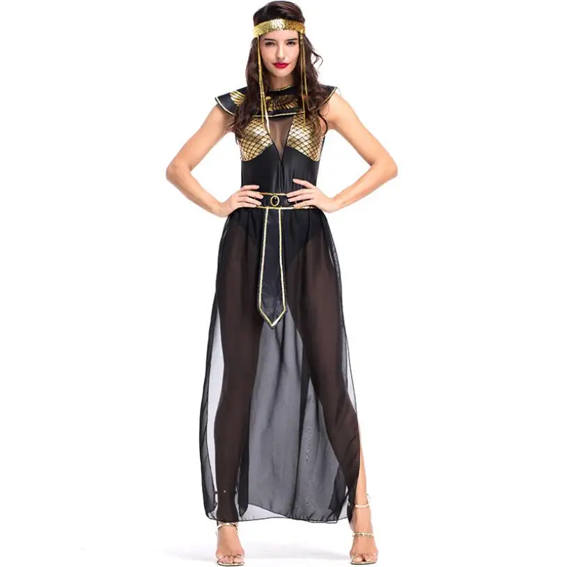 Costume de reine d’Egypte, Cléopâtre, déguisement complet