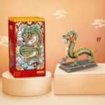 Mini blocs de construction, Dragon de Chine, 1416 pièces – Image 6