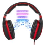 Casque de jeu avec micro, AH28, isolation acoustique, Bass Surround, son immersif – Image 7