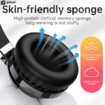 Casque audio supra-auriculaire, C60, avec micro et contrôle du volume, Jack 3.5mm, Noir – Image 4