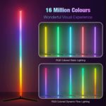 Lampadaire RVB connecté, 16 millions de couleurs, de 40 a 150 cm – Image 2