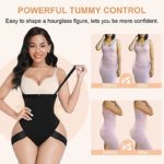 Body gainant en nylon, contrôle du ventre, entraîneur de taille et élévateur de hanche, grande taille – Image 5